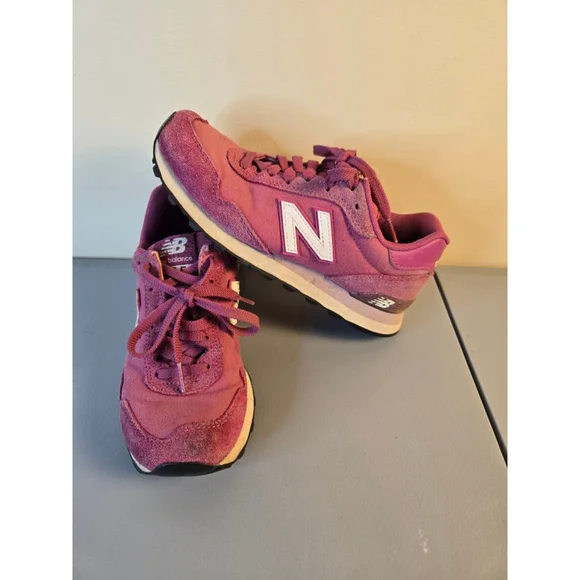 Women's New Balance 515 Pink White Sneakers Size 6.5 - Picture 1 of 11